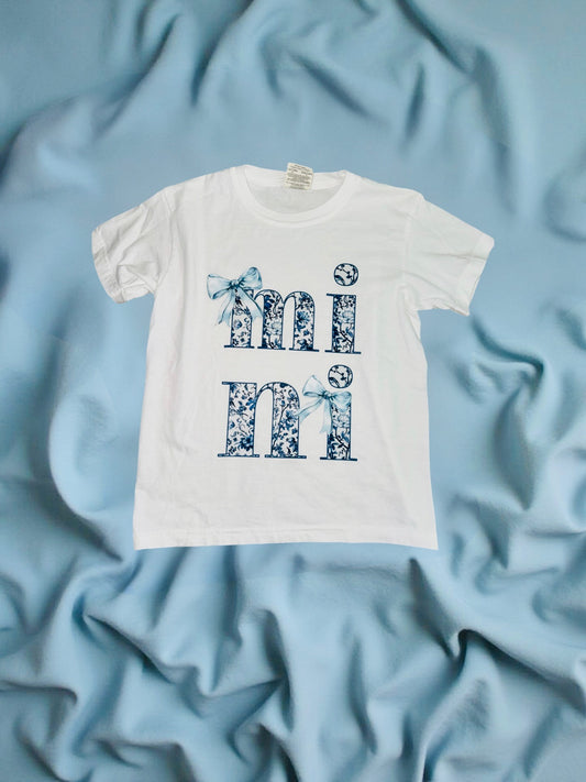 Mini Blue Bow